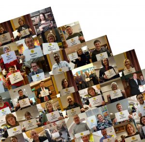 Cover of Inclusion Now 46 featuring collage of supporters holding up signs saying "educate don't segregate".