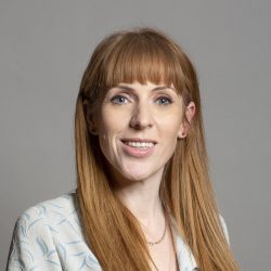 Angela Rayner MP by David Woolfall