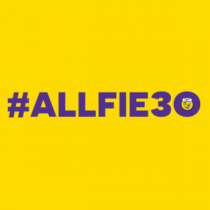 #ALLFIE30 logo