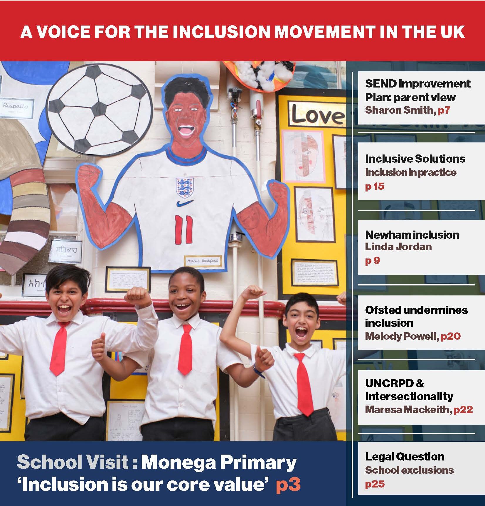 Inclusion Now Magazine 66 Summer 2023 COVER