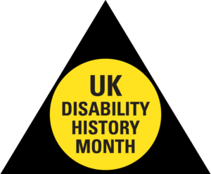 UK Disability History Month logo 