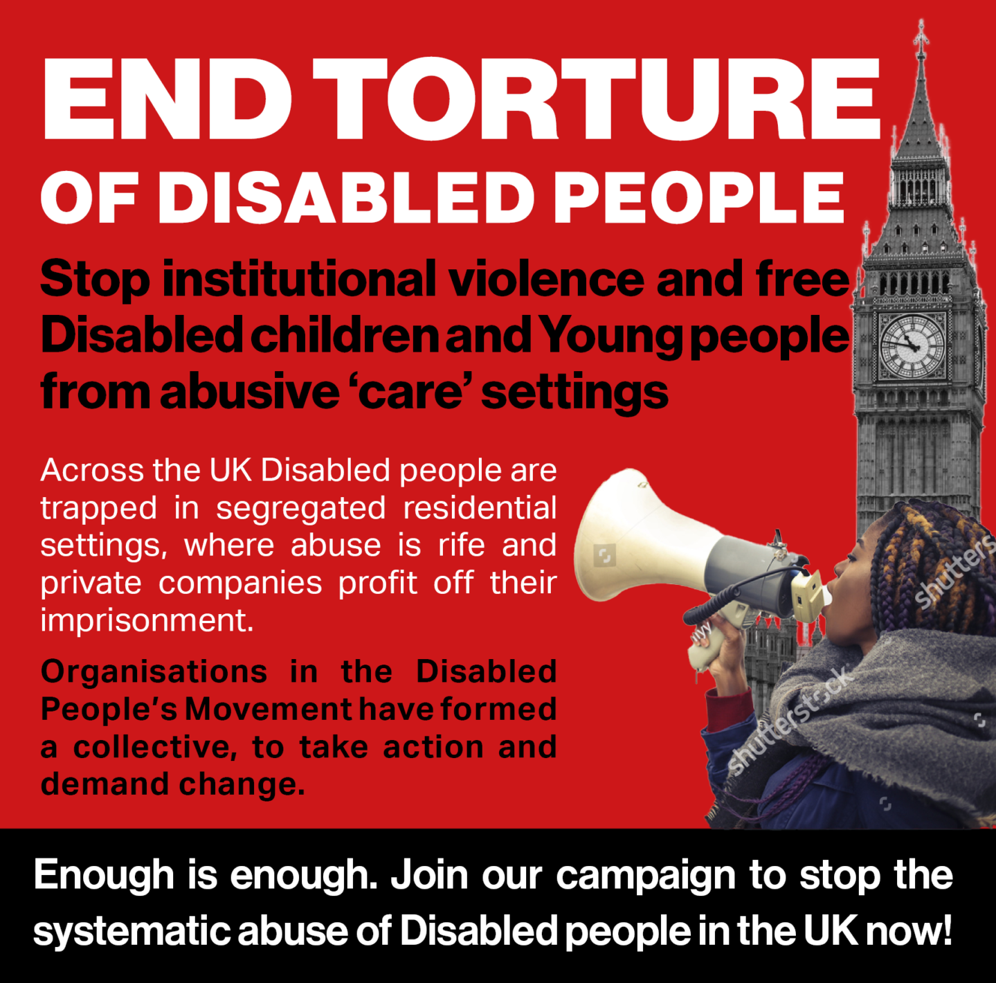 End Torture BANNER SQUARE CURRENT