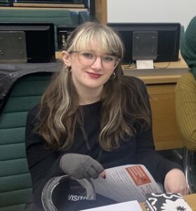 Lucy Wing at the End Torture event in Parliament