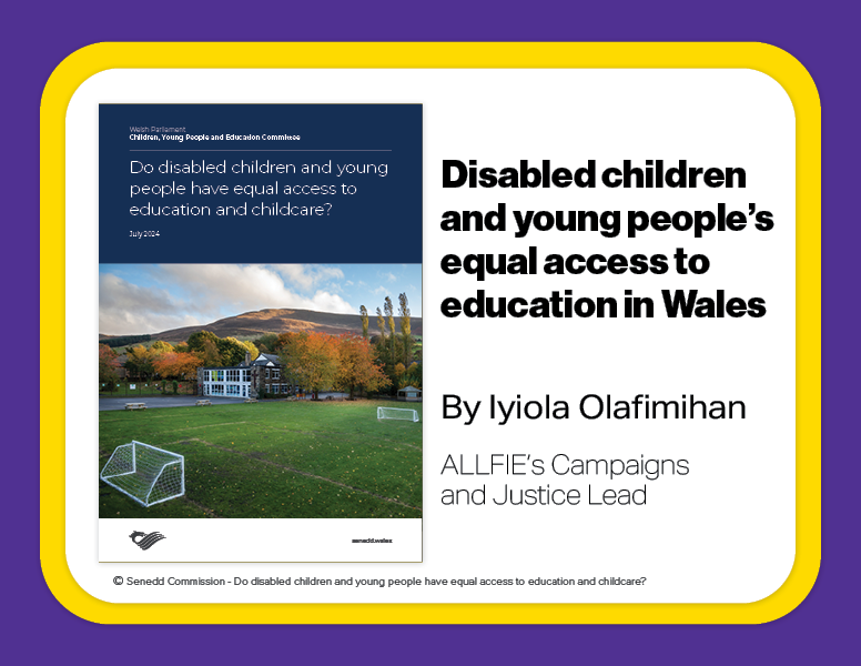 Disabled children and young people’s equal access to education in Wales