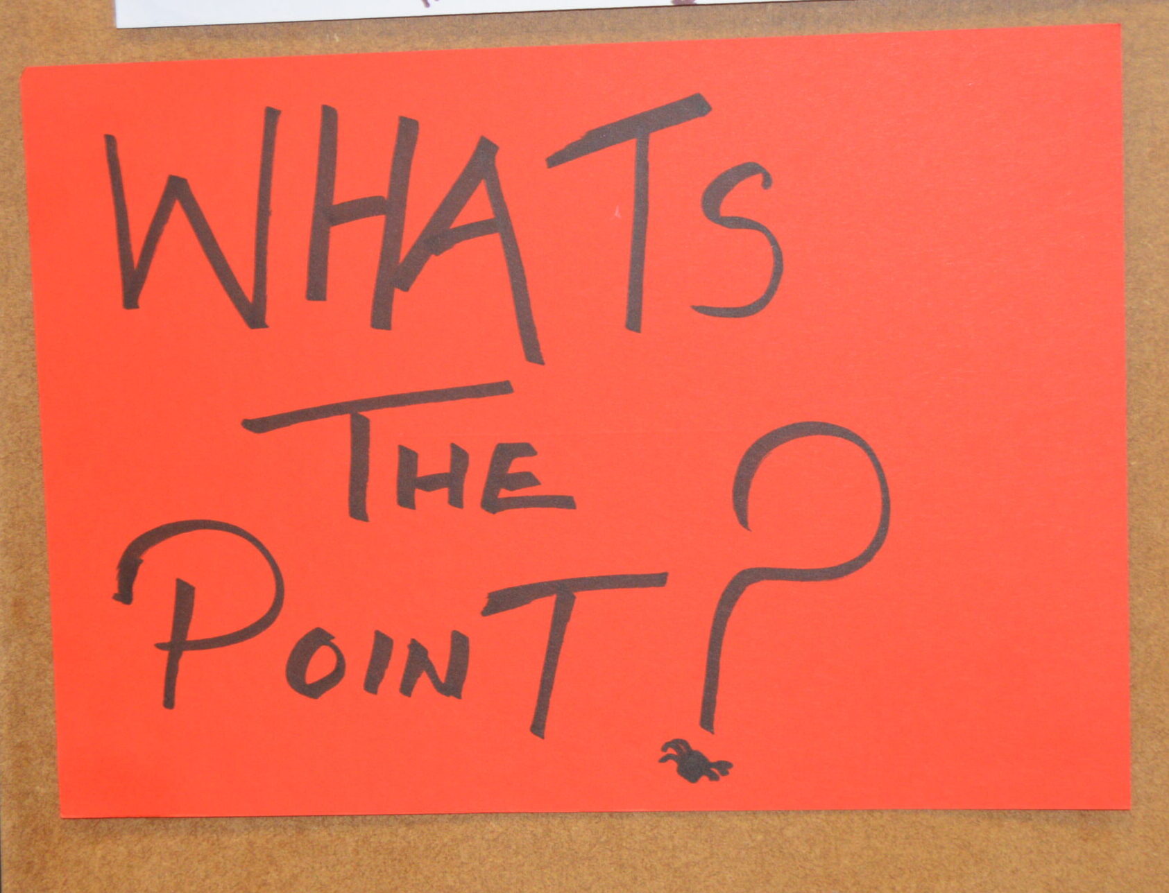Banner: What's the Point?