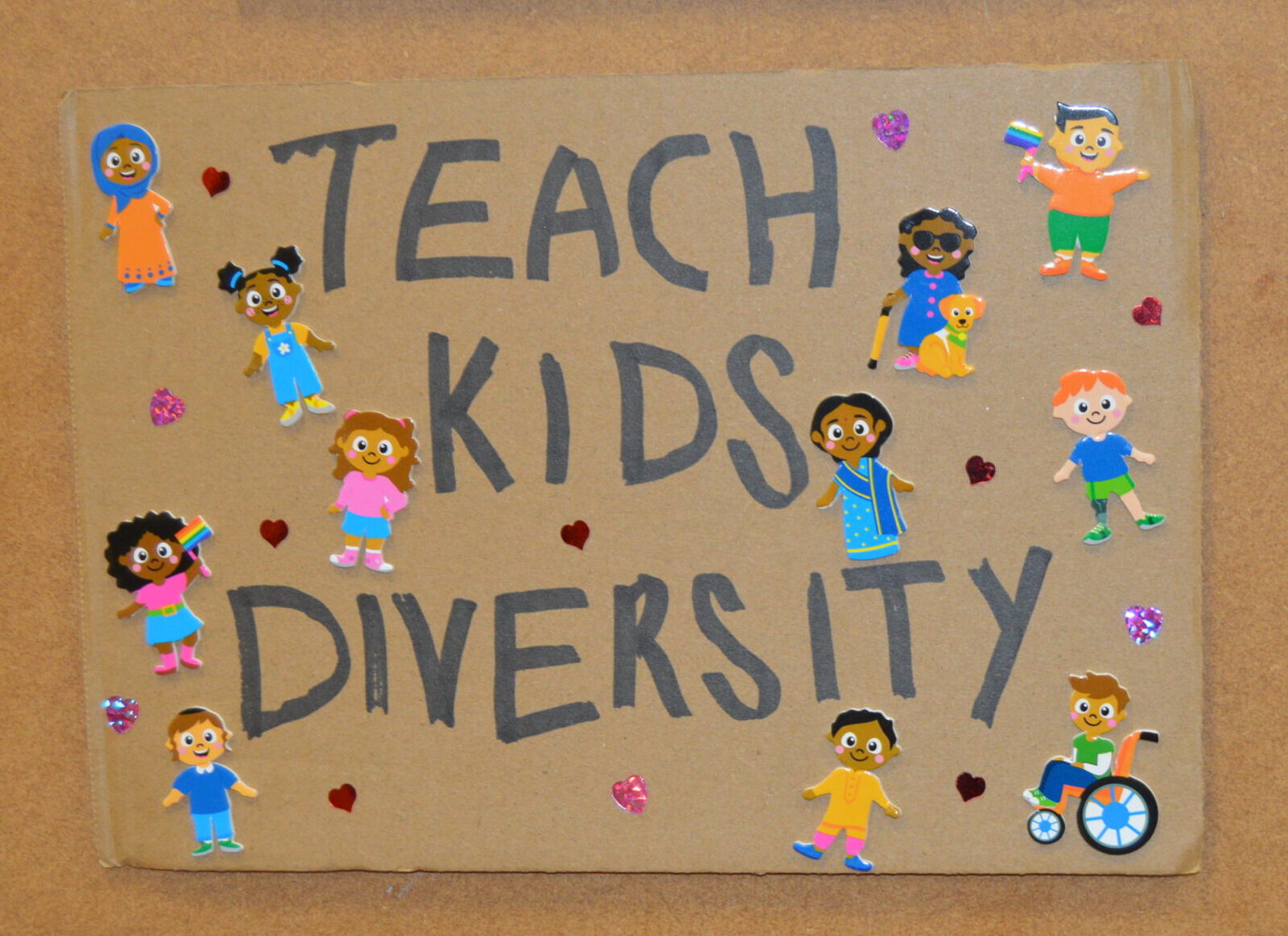 Banner: Teach Kids Diversity